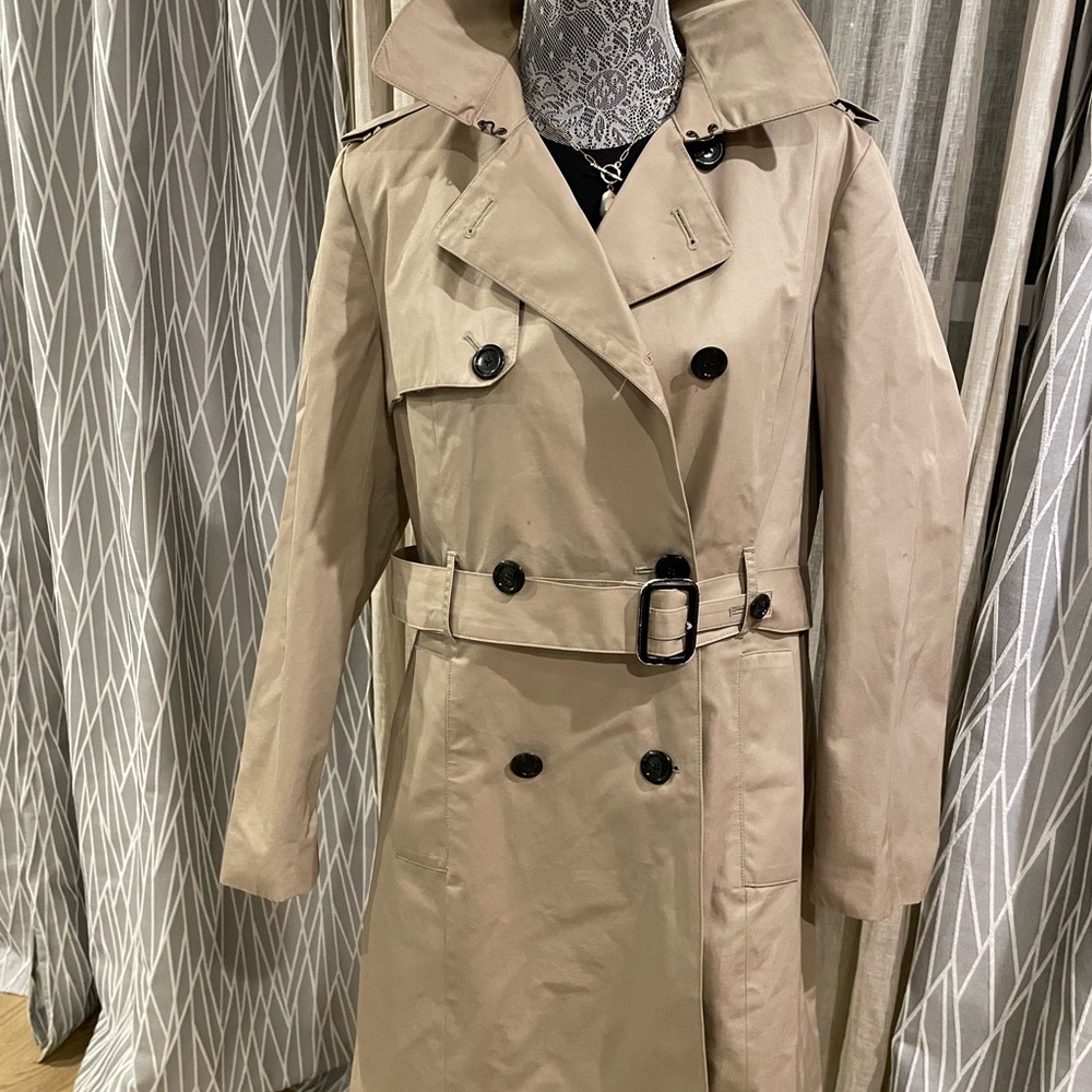Classic Tan Trench Coat